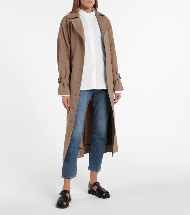 TOTEME Mid-rise twisted-seam straight jeans