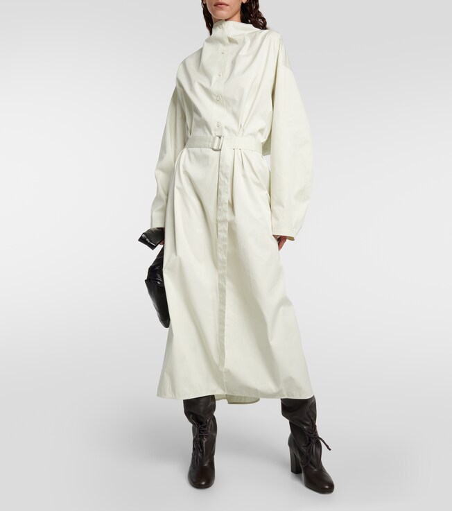 Lemaire Cotton twill maxi dress