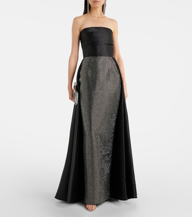 Solace London Embellished corset gown