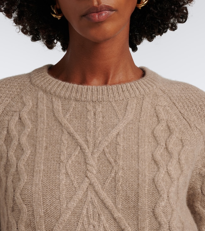 arch4 Arch4 Delilah cable-knit cashmere sweater