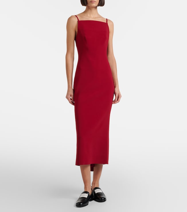 Givenchy Cady crêpe midi dress