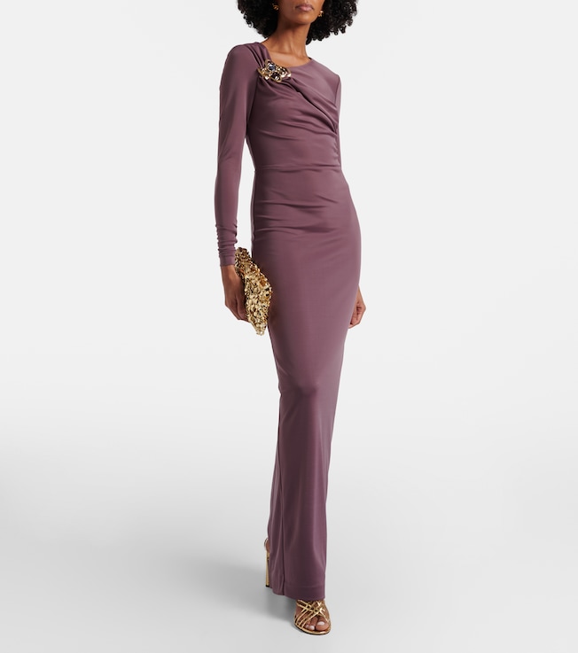 Rebecca Vallance Nala embellished maxi dress