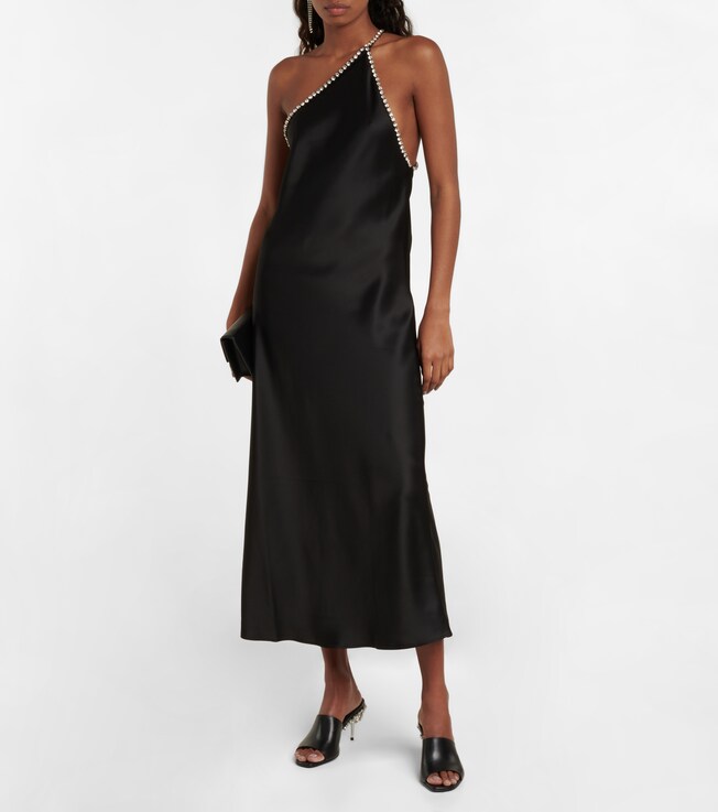 Dodo Bar Or Diana crystal-embellished midi dress