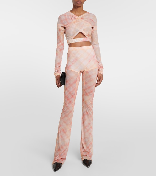 KNWLS Anti Cross Over jersey crop top