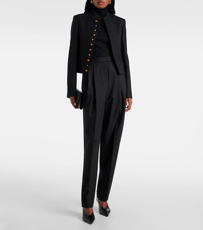 Dorothee Schumacher Wool-blend tapered pants