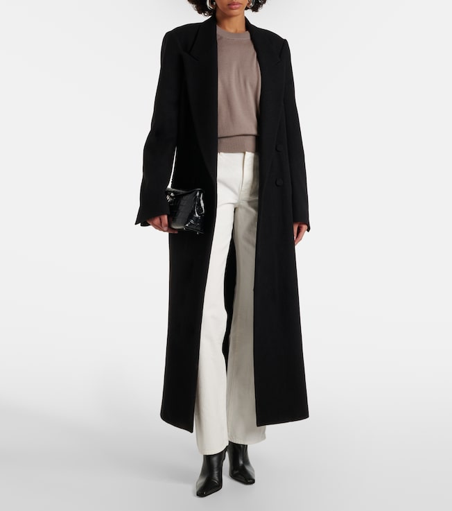 7 For All Mankind Tess cotton and hemp straight pants