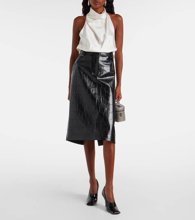 Stella McCartney Halterneck satin top