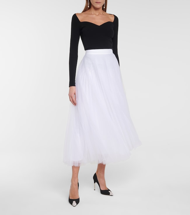 CHRISTOPHER KANE Tulle maxi skirt