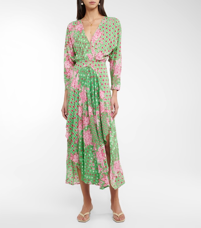 Poupette St Barth Ilona printed maxi dress