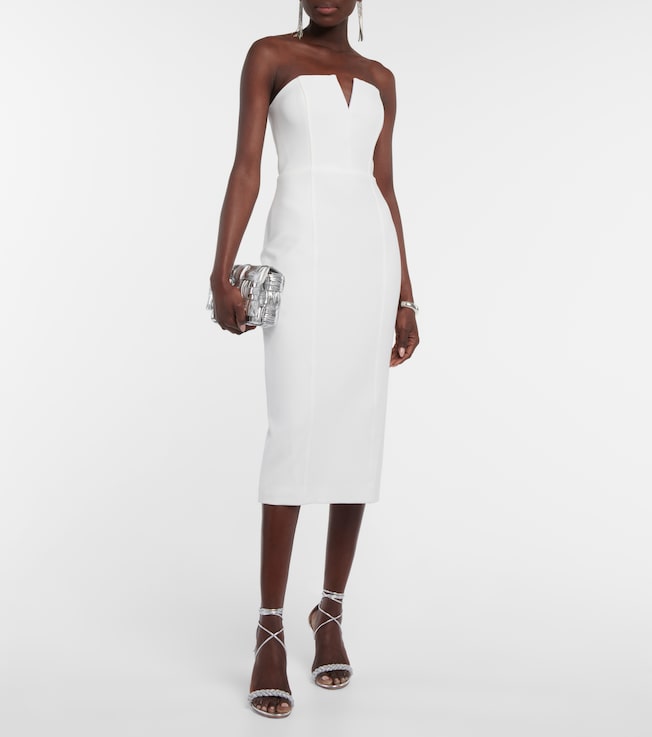 Veronica Beard Nabi strapless midi dress