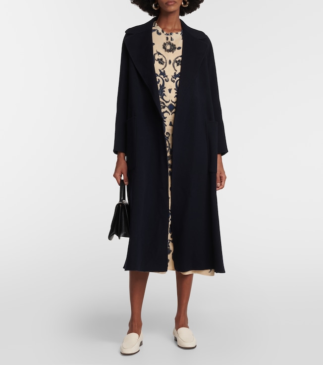 S Max Mara Paolore wool robe coat