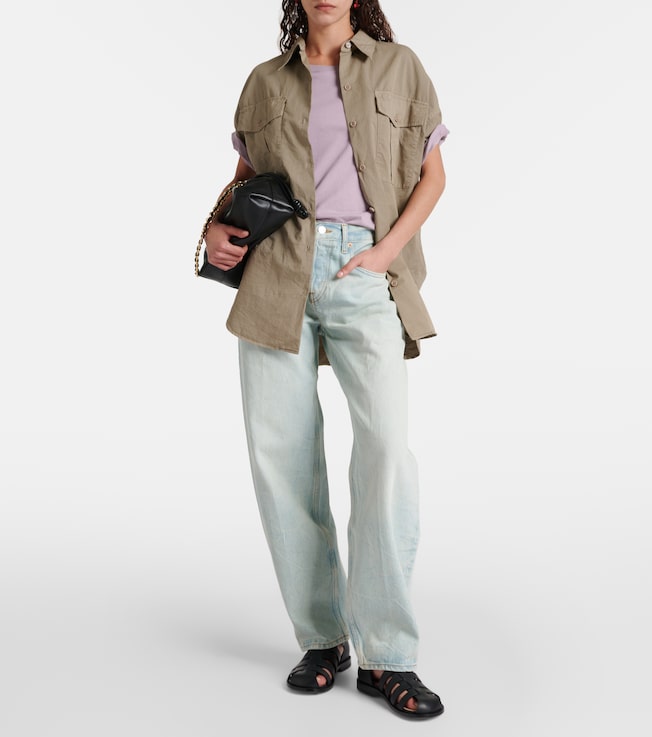 RE/DONE Mid-rise straight jeans