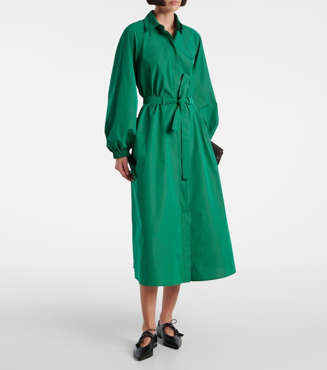 Max Mara Viale cotton shirt dress