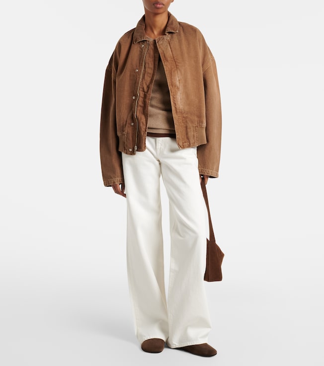 SLVRLAKE Mica wide-leg jeans