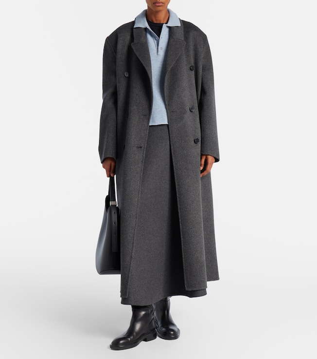 Extreme Cashmere N°198 Salamander cashmere-blend polo shirt