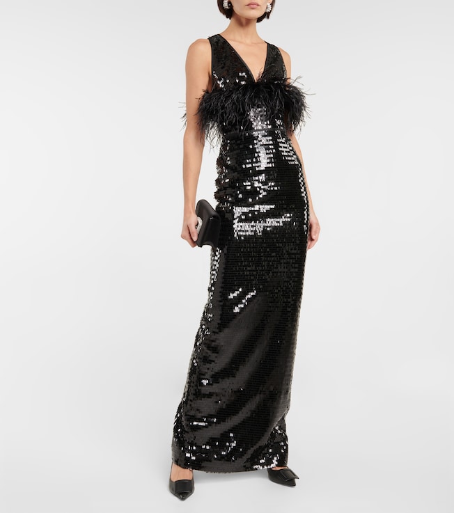 Rasario Sequined gown