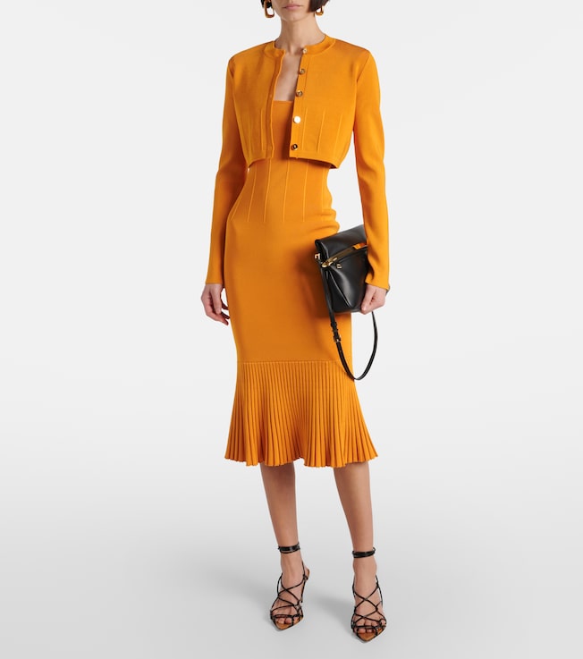 Galvan Atalanta cropped cardigan