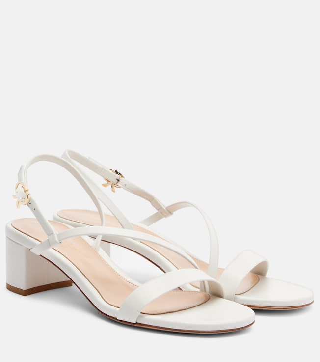 GIANVITO ROSSI Gianvito Rossi Betsey 45 leather sandals