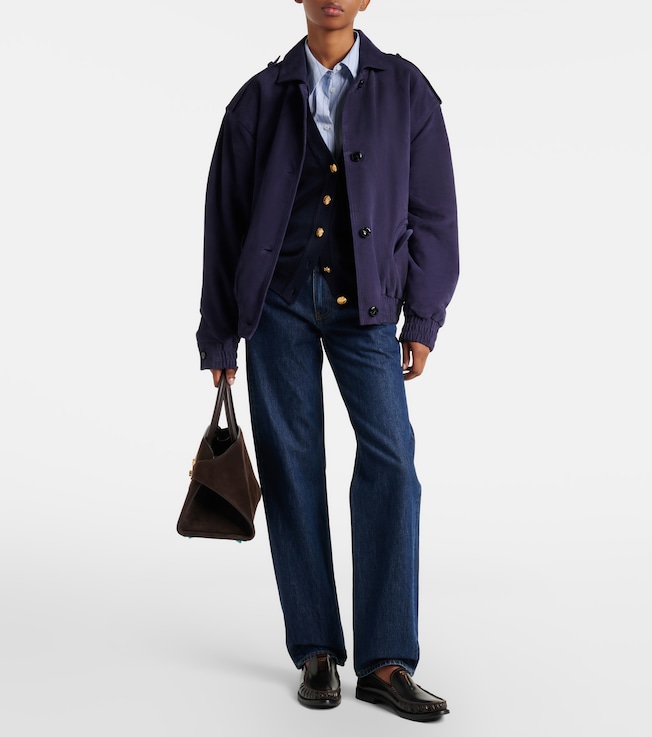 Blazé Milano Wool, silk, and cashmere cardigan