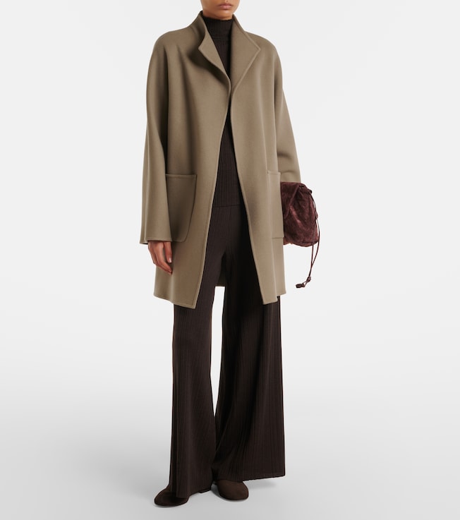 AGNONA Cashmere wrap coat 