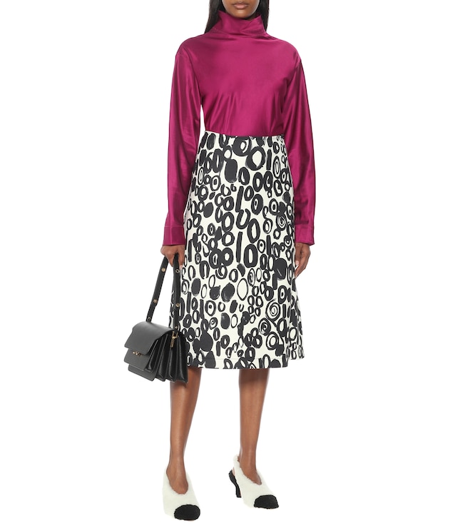 Marni Satin minidress