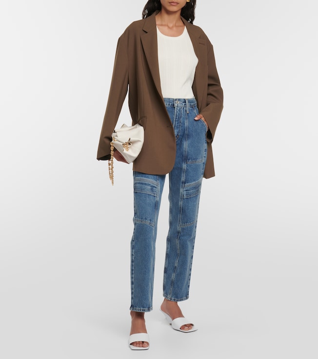 Agolde Cooper denim cargo pants