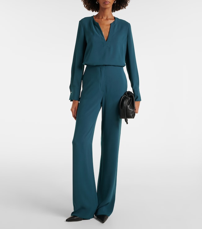 Max Mara Medusa high-rise straight pants