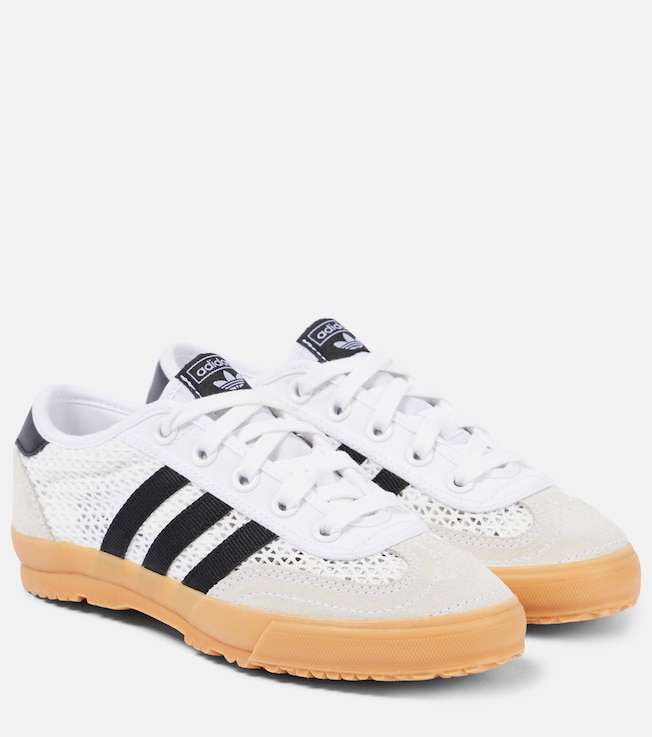 adidas Suede-trimmed table-tennis shoes