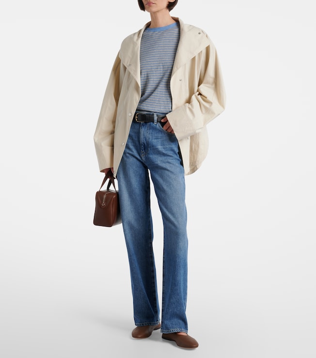 AG Jeans Kora mid-rise wide-leg jeans