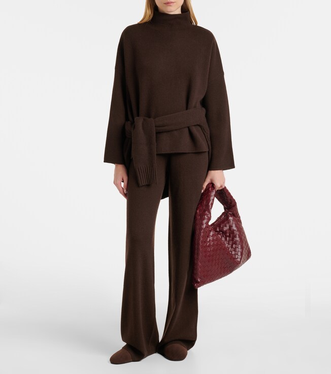 Jardin des Orangers Wool and cashmere turtleneck sweater