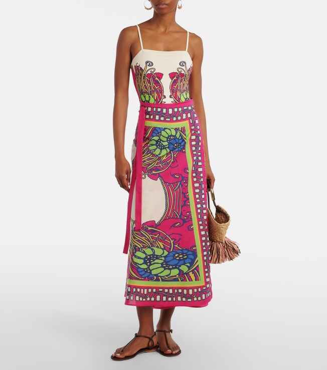 La DoubleJ Lemuria Placée cotton beach cover-up