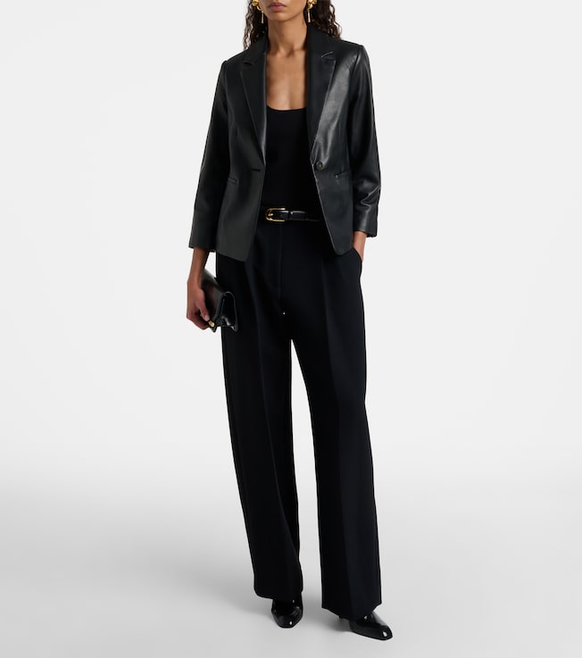Vince Leather blazer