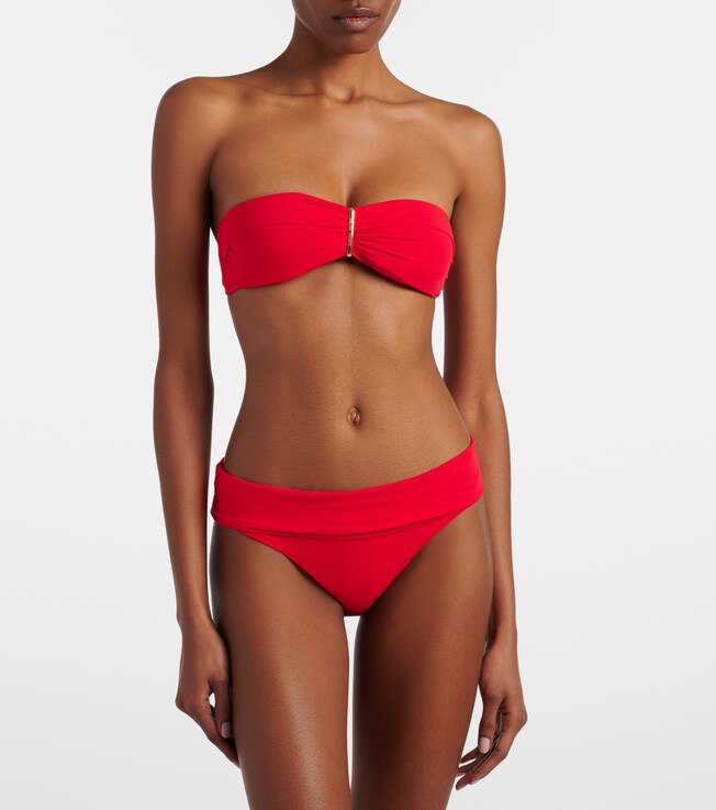 Melissa Odabash Positano bandeau bikini top