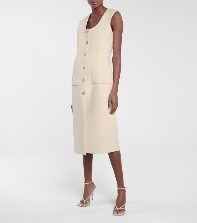 Deveaux New York Alicia sleeveless midi dress