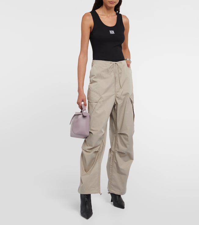 Agolde Ginerva cotton poplin cargo pants