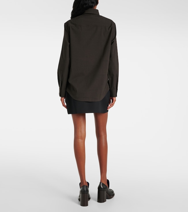 Burberry Burberry Wool-blend shirt
