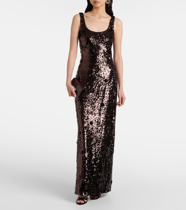SIMKHAI Bex embellished gown