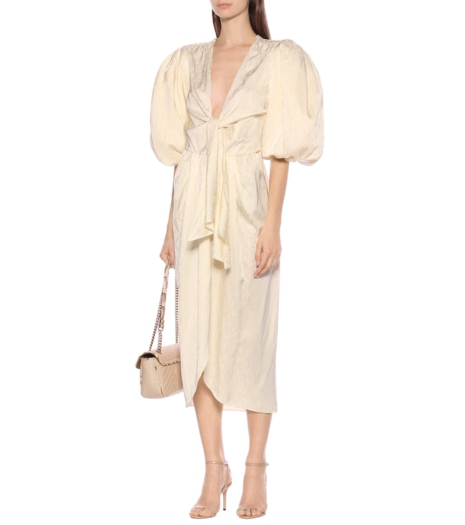 Johanna Ortiz Everblooming jacquard midi dress