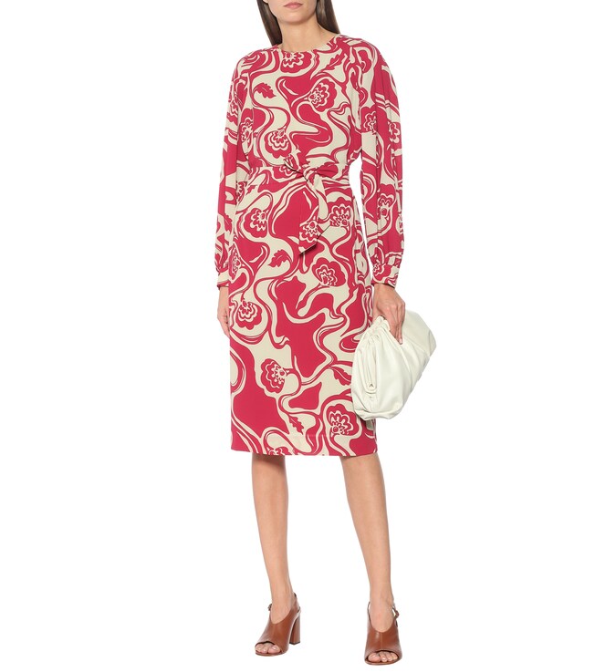 Dries Van Noten Floral midi dress