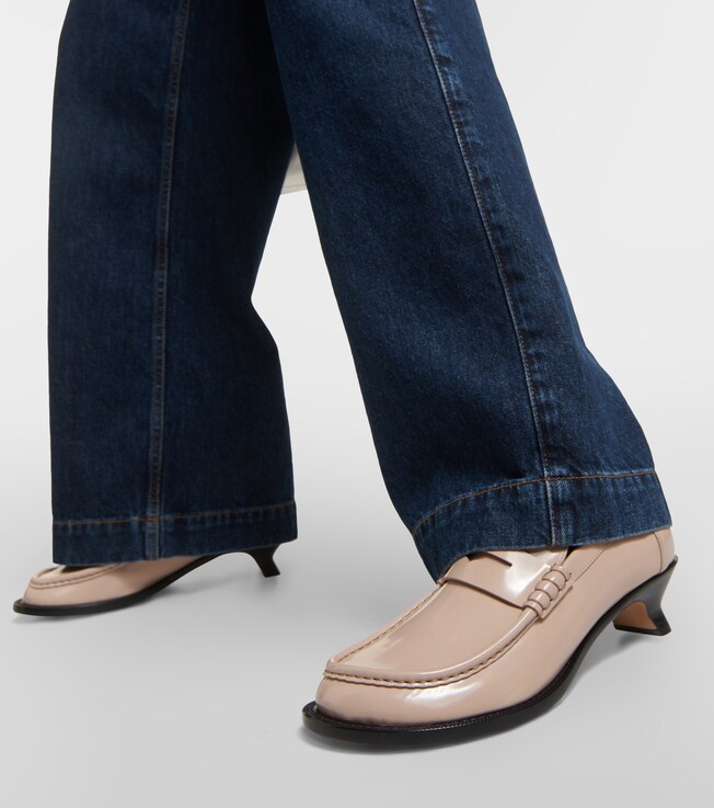 Loafer-Pumps Campo aus Leder | Loewe