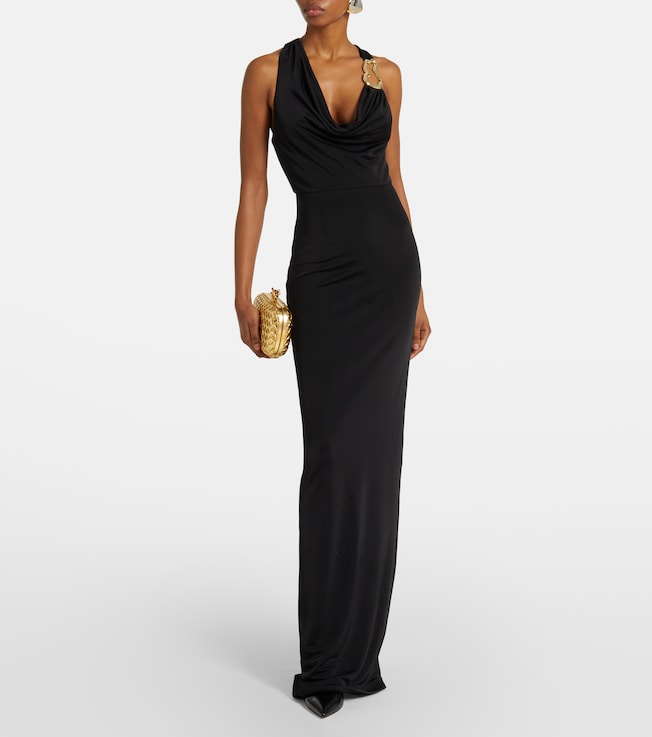 Rebecca Vallance Domenica halterneck gown
