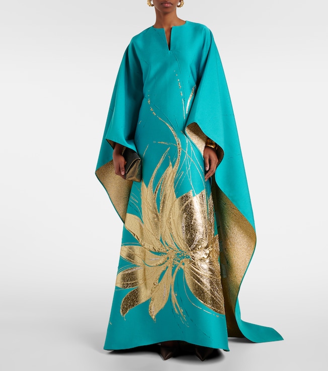 Taller Marmo Iman jacquard brocade kaftan