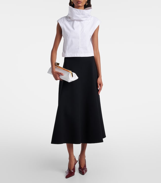 Jacquemus Triangle midi skirt