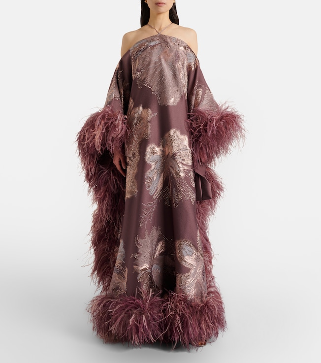 Taller Marmo Sza Sza Bloom fil coupé kaftan