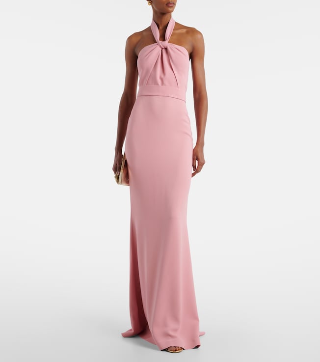 Elie Saab Halterneck cady gown