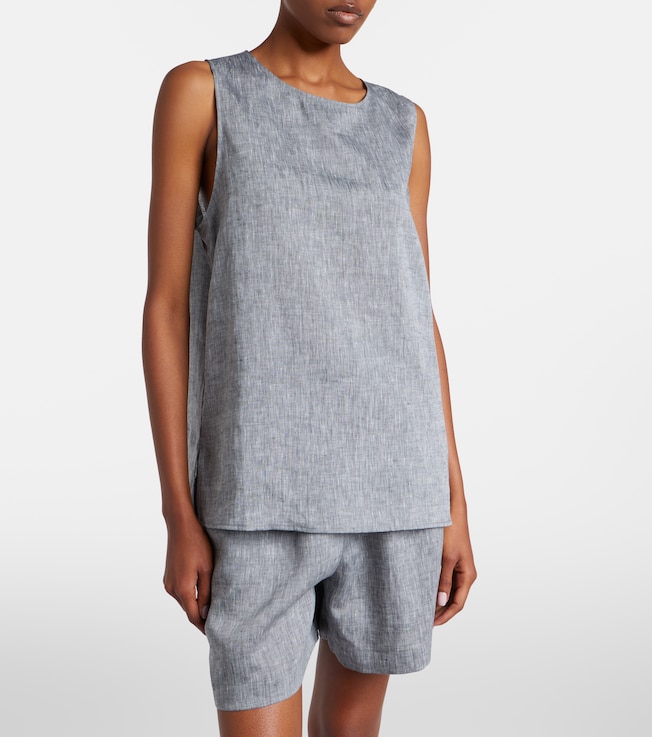 Asceno Cali linen top