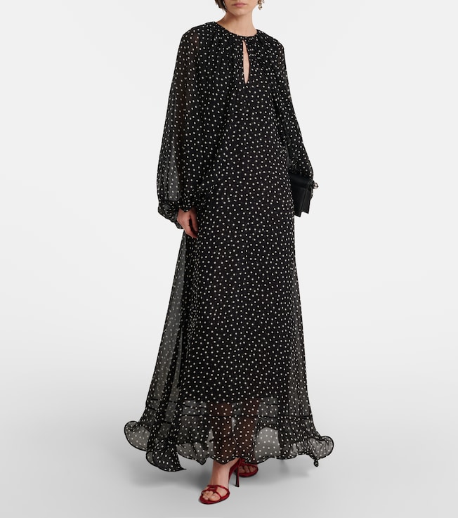 Dorothee Schumacher Dancing Dots polka-dot maxi dress