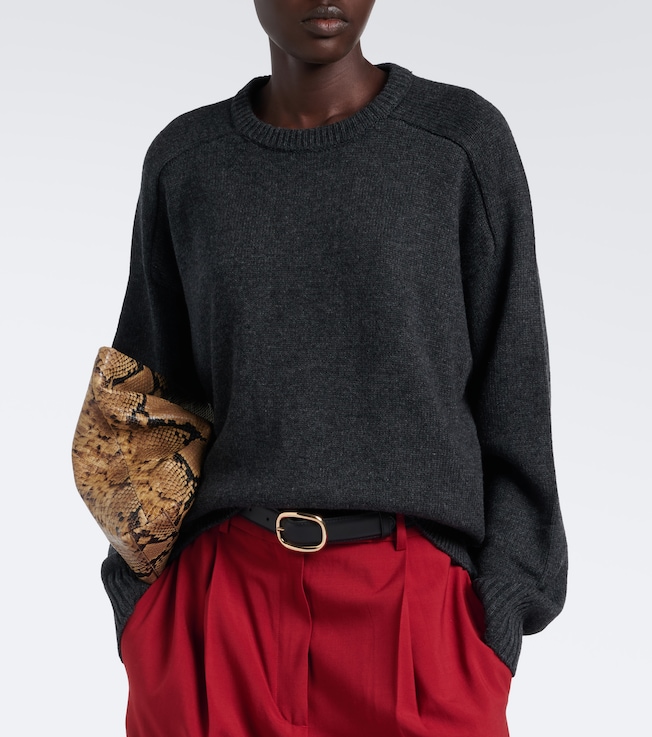LOULOU DE SAISON Breha wool and cashmere sweater