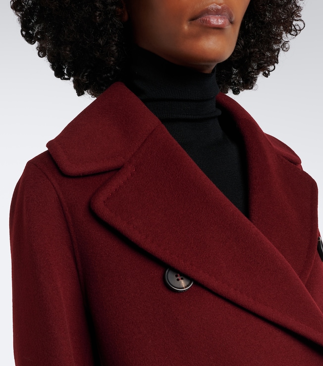 S Max Mara 'S Max Mara Virgin wool peacoat