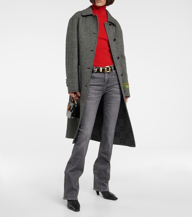 7 For All Mankind Mid-rise bootcut jeans